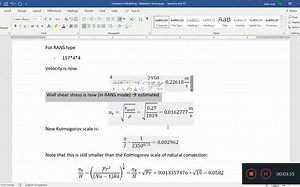 OpenFOAM Example Practical DNS and LES