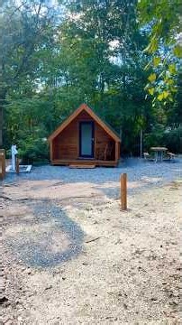 NEWLY REMODELED CAMPGROUND AND AMENITIES AT LAKE GRIFFIN STATE PARK IN FLORIDA .
