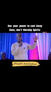168K views · 9.8K reactions | Use your power to cast Away Jinns, don't Worship Spirits - Sheikh Jamiu AmiOlohun #yayitv #yayitvmediaservices #yayitvmediaservice #yayitvfreeaprisoner #viralreelsシ #highlightseveryonefollowers #viralreelschallenge #humanity #islam #viral #highlights @top fans | YAYI TV | Facebook