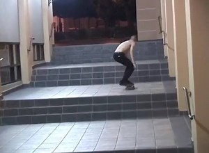 Bryan Herman All the way up then 3 flip all the way down Puerto Rico 2004! #Baker4Life | Baker Skateboards