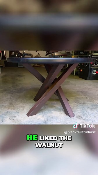 Creative Burst Dye Techniques for Walnut Furniture