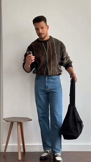 Vintage Outfit Idea For Autumn #shorts