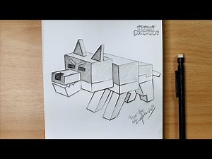 How to Draw the Wolf from 99 Nights in the Forest Step by Step | Easy Pencil Sketch for Beginners