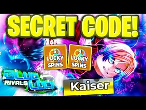 Blue Lock Rivals SECRET KAISER LUCKY SPINS CODES! Roblox