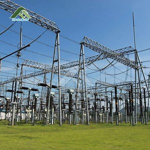 [Hot Item] Tainuo 230kv 66kv Substation Gantry GB/T2694 Standard Steel Support Structure Used for High Power Voltages Transmission Steel Lattice Towers