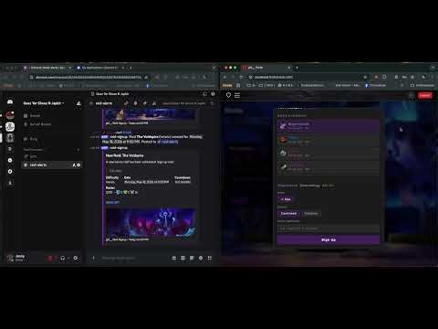 Discord Warcraft raid bot