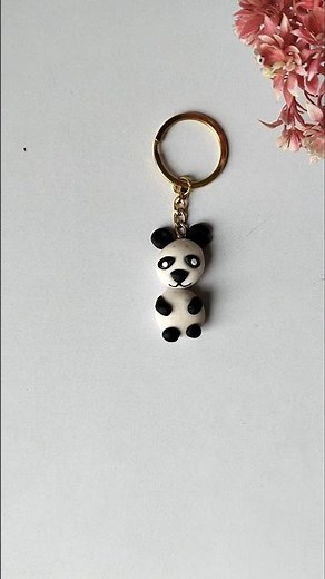 DIY Fun and Creative Keychain From Clay | Easy Clayart Ideas #diyclay #art #creative #viral #shorts