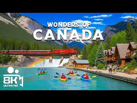 Wonders of Canada – Discover Mountains, Lakes, and Vibrant Cities | Travel Video 4K
