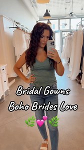 This one is for my boho brides 🌿💍 #wildrosebridal #boho #bride #bohobride #weddingdress #dressinspo #engaged #wedding #theone #bohowedding #weddingtiktok | Wild Rose Bridal Mount Carmel