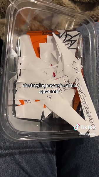 Destroying My Ex's CD: An Empowering Moment