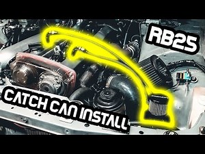 Why Every RB25 Needs a Catch Can – Full Install on C34 Stagea