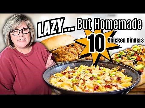 10 Easy Chicken Dinners So Good They'll Forget It's Weeknight Food!