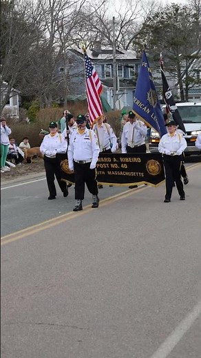 American Legion Post 40 Color Guard #parade #stpatricksday #colorguard