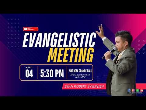 🟢 EVANGELISTIC MEETING | GRACE WORSHIP CENTRE | 4th April 2026 @ 6:00 PM
