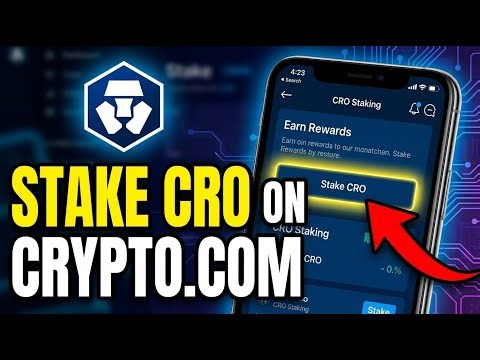 How to login to Crypto.com to stake CRO and earn rewards - Full Guide