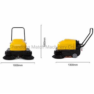 [Hot Item] Dust Collector Road Sweeper Small Electric Street Sweeper Hand Pushed Walk Behind Sweeper