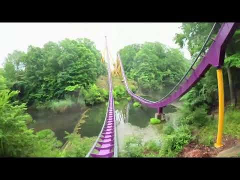 Apollo's Chariot 4k POV roller coaster at #bushgardens Williamsburg