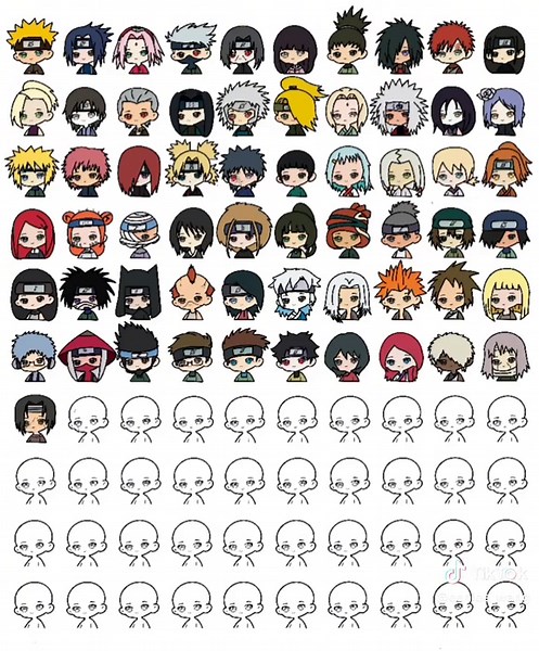 Naruto Anime Painting - Drawing Kakashi, Sasuke, and Sakura