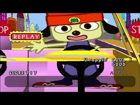 Parappa The Rapper: Driving Lesson Freestyle - "Left, Right, Gas!"