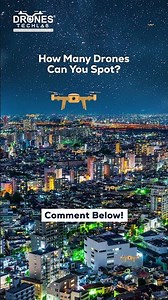 How Many Drones Can You Spot?