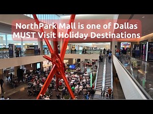 NorthPark Mall Walking Tour [4K] Christmas in Dallas, Texas 2025