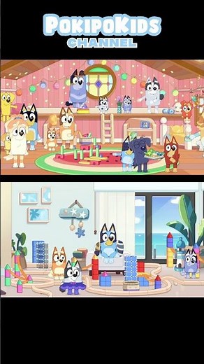 Bluey Let's Play 🐶 BEDROOM BLOCK CHAOS- Bluey & Bingo's Fun Playtime | Fun Kids Gameplay