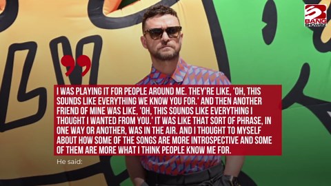 Justin Timberlake announces The Forget Tomorrow World Tour, his first tour in 5 years