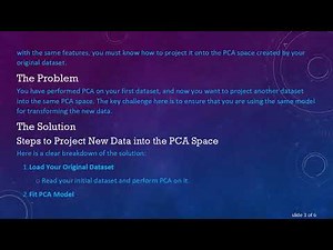How to Project New Samples into an Existing PCA Space Using Scikit-Learn