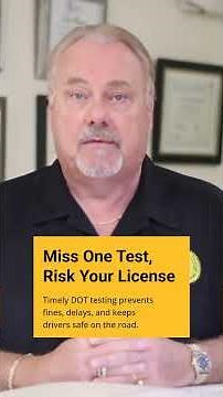Importance of Timely DOT Testing for CDL Drivers