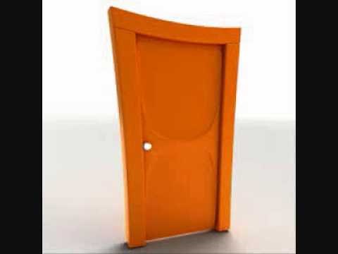 Cartoon door sound effect creaking door sound