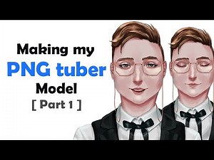 Making My PNG Tuber Model Part 1: Base Model and Expression + Basic Setup in Veadotube Mini + OBS