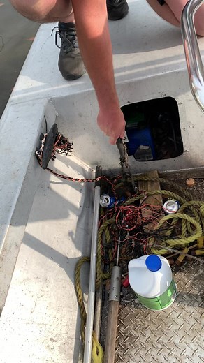 Always check your boat for Snakes!!! | Ronnie Adams from Swamp People