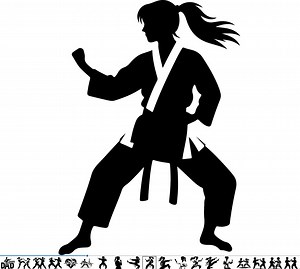 Karate SVG Bundle | 60 Martial Arts Line Art Designs | Fighter, Sports, Kickboxing, Cricut and Laser Cut - Etsy