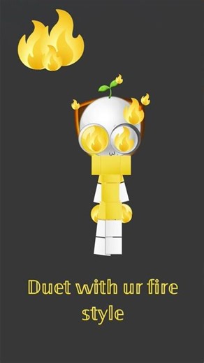 I got the yellow fire from emoji kitchen