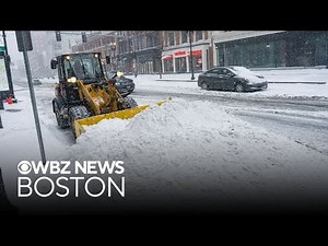 Massachusetts snow totals pile up as storm continues Monday