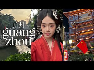 china vlog 🪷 7 days in guangzhou, hanfu experience, chinese opera performance, canton tower