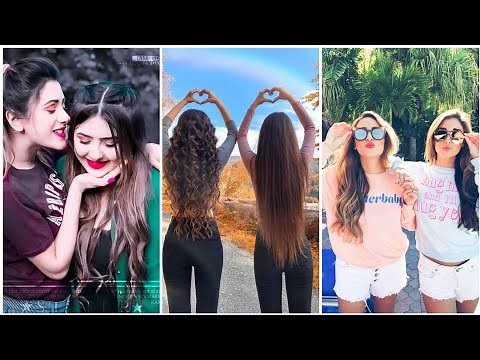 Best Photo Poses For Girls with her Best Friend Or Sister || Photography