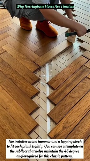 Why Herringbone Floors Are Timeless