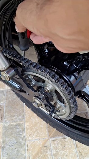 Motorcycle Maintenance: Adjusting the Chain Sprocket