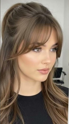 Curtain Bangs: The Trendy Face-Framing Hairstyle for Every Hair Type🎀✨🎀