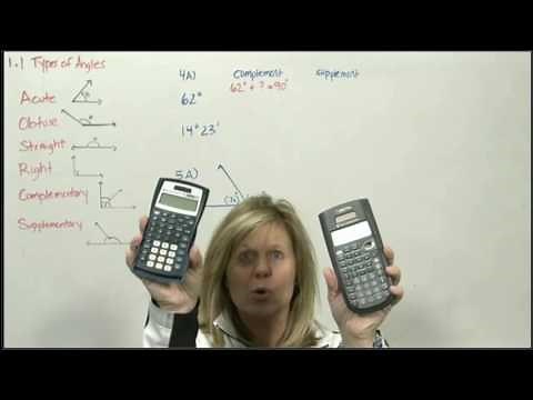 math 112 section 1.1A angle relationships