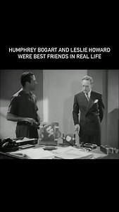 You couldn’t get an unlikelier pairing than tough guy Humphrey Bogart and genteel Leslie Howard, and yet they were such good friends that Bogie even named his daughter Leslie in honour of him Here they are in 1937’s STAND IN #tcm #secrethistoryofhollywood #humphreybogart #lesliehoward | The Secret History Of Hollywood / Attaboy, Clarence