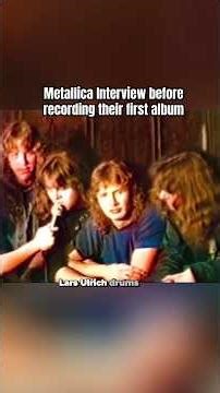 Metallica very early days interview shortly before recording K*ll em' all - 1982