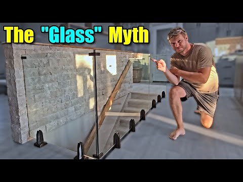 A Railing System Easier Than Wood Railing! Installing Glass Railing