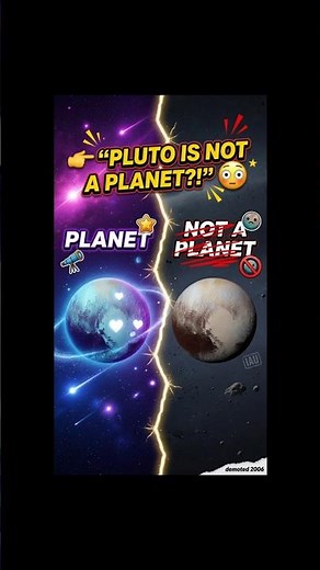 Pluto Was a Planet… Until This Happened #astronomy #shortsfeed #youtubeshorts #universe #space