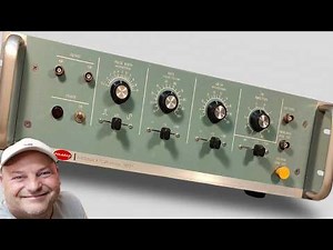 Polarad Modulator model 1001 tube based pulse generator 1960 test tearddown