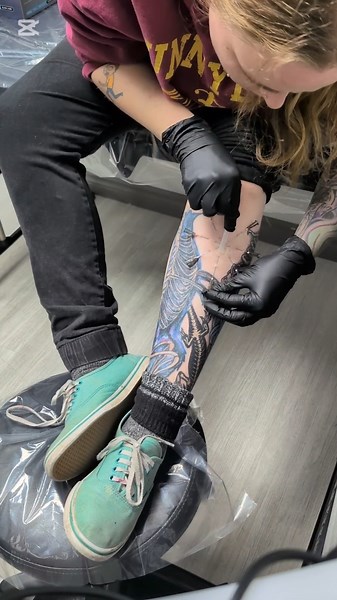 Halloween Spider Web Play Piercing Guide