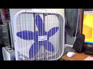 Lasko Galaxy blue edition box fan
