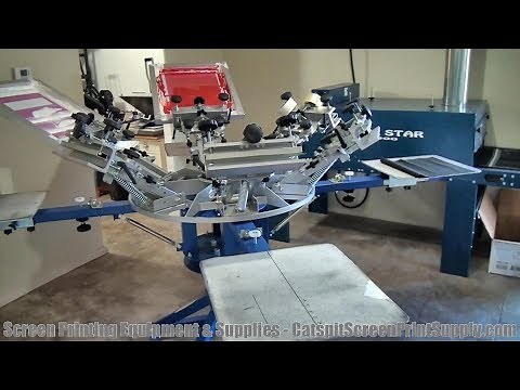 Great Example Of How To Set Up A Screen Printing Shop In Small Spaces