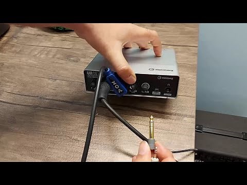 How To Connect Your Normal PC Speakers To Audio Interface